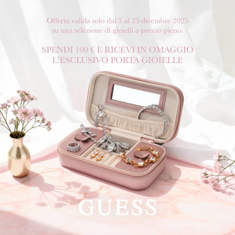 GUESS JEWELLERY HOLIDAY PROMO